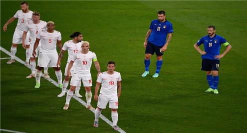 إيطاليا تسقط في فخ التعادل أمام سويسرا بتصفيات كأس العالم 2022